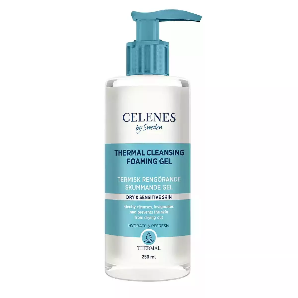 Термальный очищающий гель для сухой и чувствительной кожи Celenes Thermal Cleansing Foaming Gel Dry and Sensitive Skin [5160065]