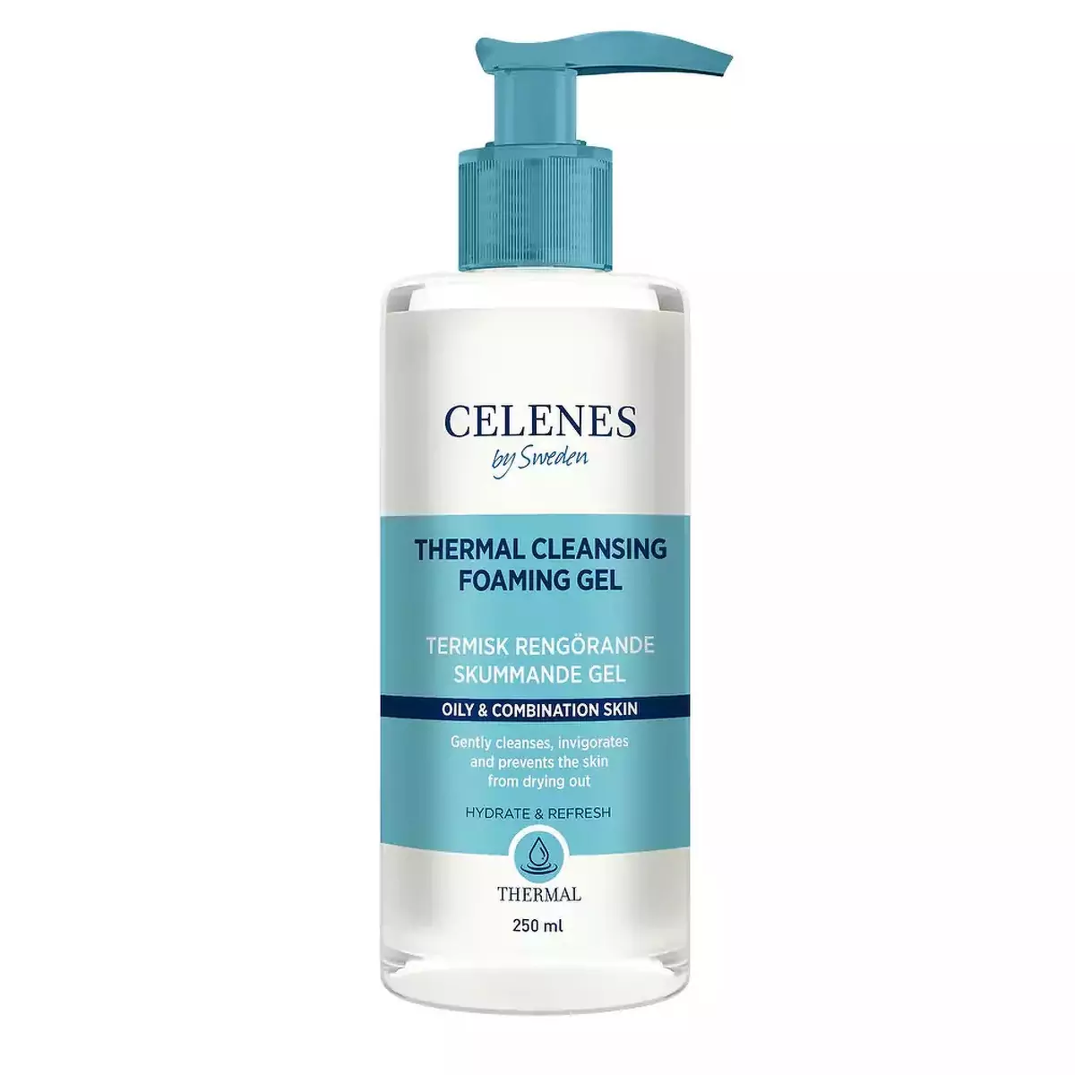 Термальный очищающий гель для жирной и комбинированной кожи Celenes Thermal Cleansing Foaming Gel Oily and Combination Skin [5160066]