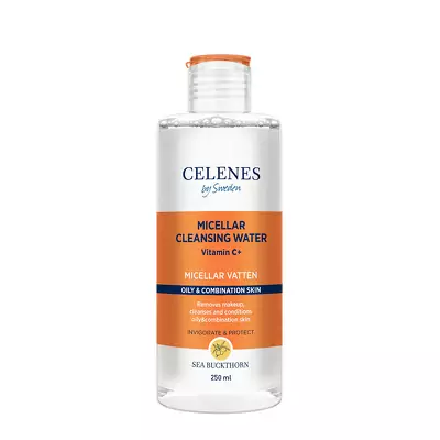 Міцелярна вода з обліпихою для жирної та комбінованої шкіри Celenes Sea Buckthorn Micellar Cleansing Water [5160063]