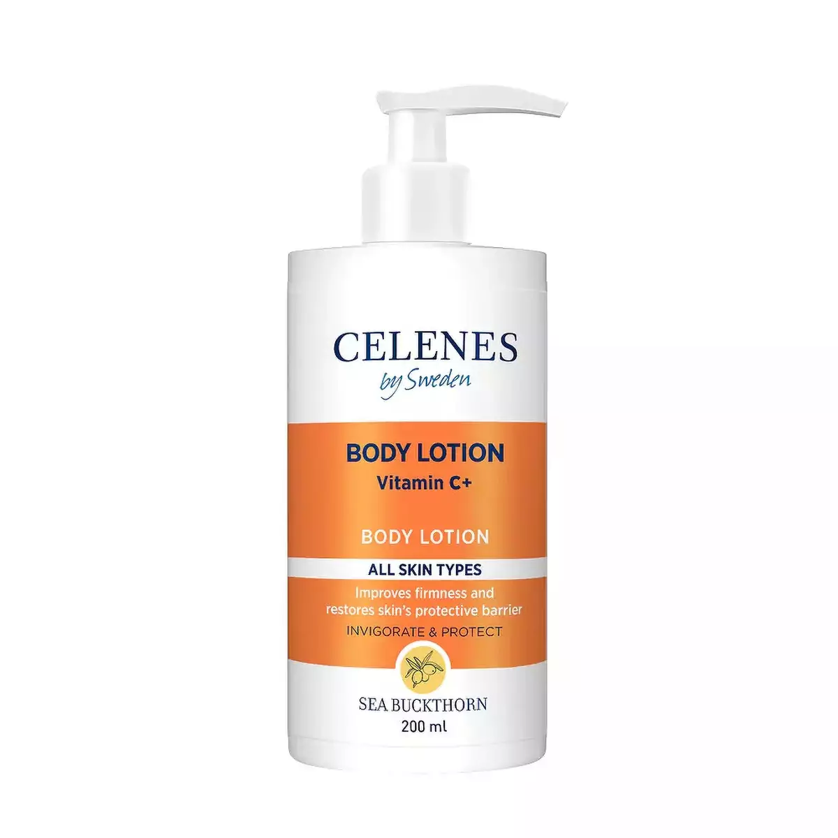 Лосьйон для тіла з обліпихою для всіх типів шкіри Celenes Sea Buckthorn Body Lotion All Skin Types [5160075]