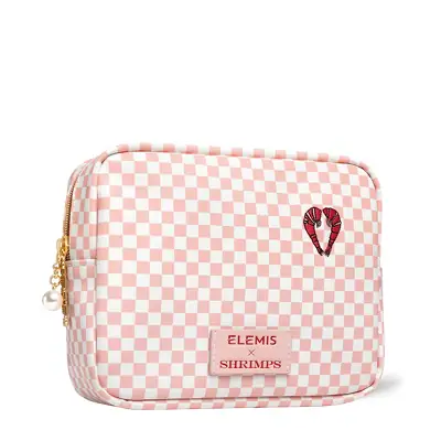 Коллекция бестселлеров в дизайнерской тревел косметичке Elemis Kit: Shrimps Travel Icons Collection
