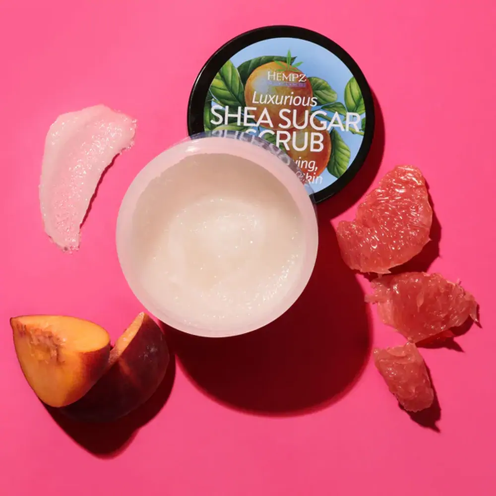 Скраб цукровий Потрійне зволоження Hempz Triple Moisture Fresh Citrus Herbal Sugar Scrub