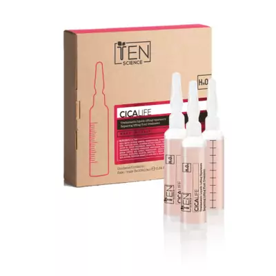 Інноваційна анти-ейдж ліфтинг сироватка Ten Science Cica Repairing Lifting Fluid
