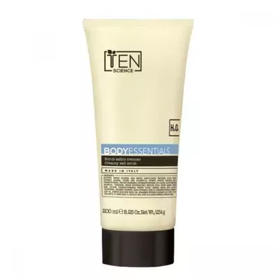 Зволожуючий скраб для тіла Ten Science Body Essentials Creamy Salt Scrub