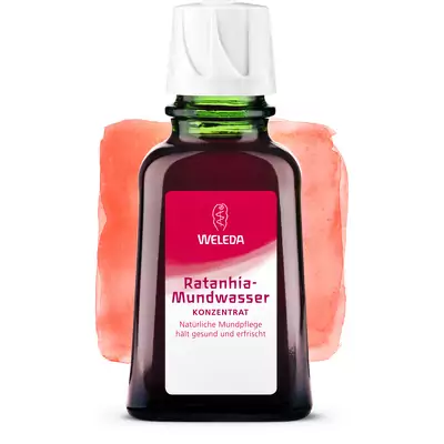 Зубной эликсир Ратания Weleda Ratanhia-Mundwasser