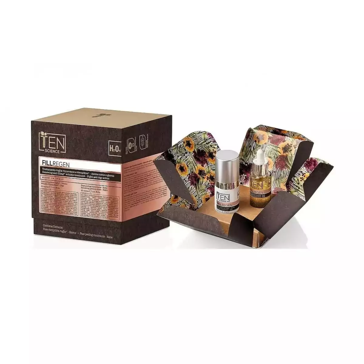 Регенеруючий дует для зволоження шкіри вдень та вночі Ten Science Kit Fill Regen Night and Day