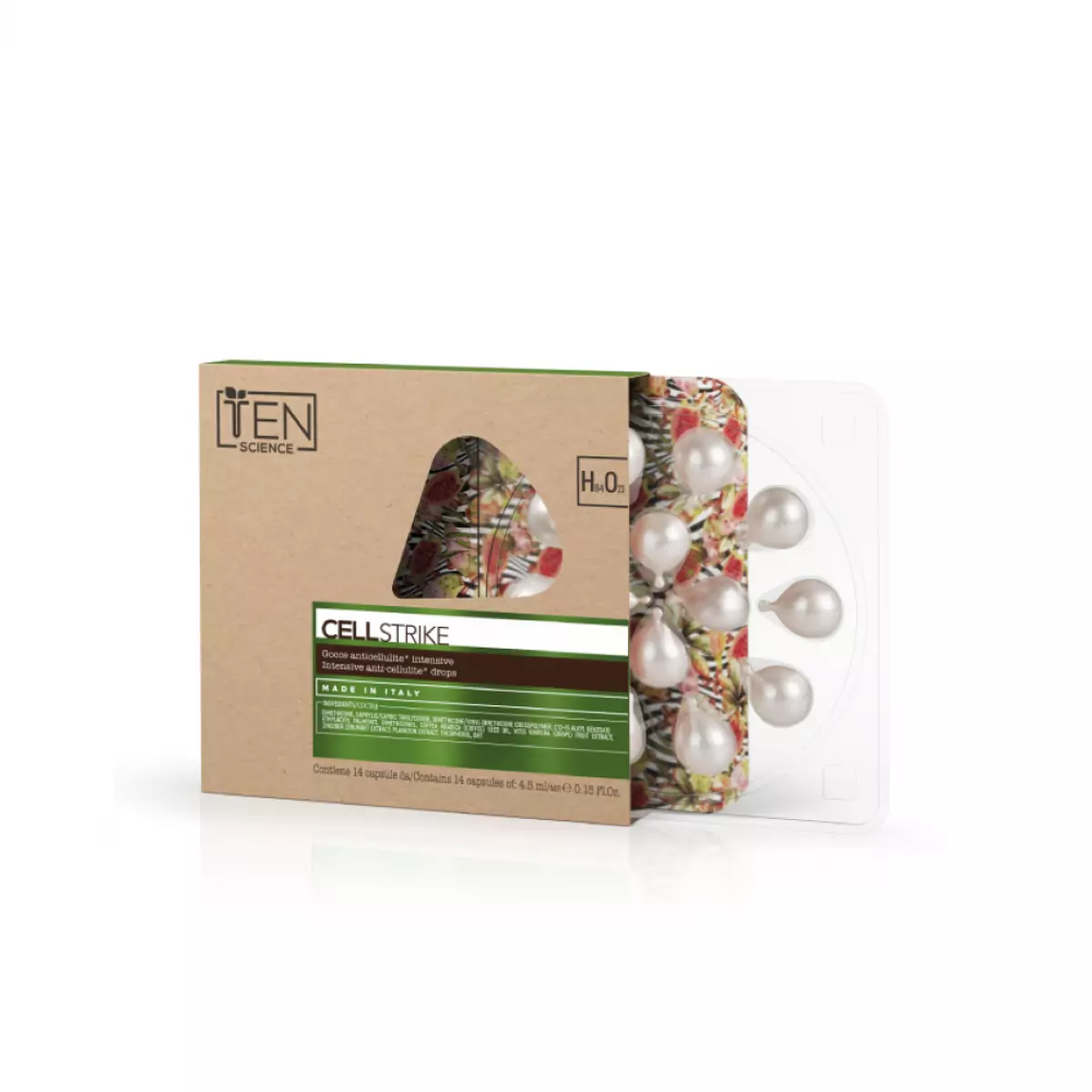 Дует для стрункого силуету Cell Strike Ten Science Kit: Corpo Cellulite