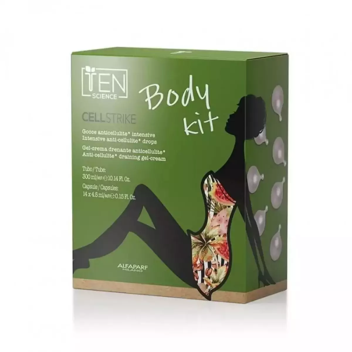 Дует для стрункого силуету Cell Strike Ten Science Kit: Corpo Cellulite