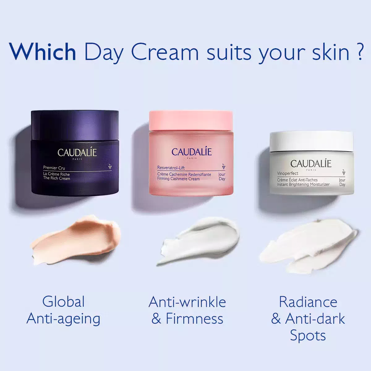 Дневной крем для сияния кожи с ниацинамидом Caudalie Vinoperfect Instant Brightening Mousturizer Cream