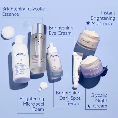 Дневной крем для сияния кожи с ниацинамидом Caudalie Vinoperfect Instant Brightening Mousturizer Cream