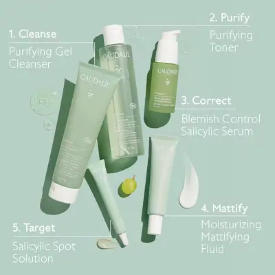 Точковий засіб проти недосконалостей із саліциловою кислотою Caudalie Vinopure Salicylic Spot Solution