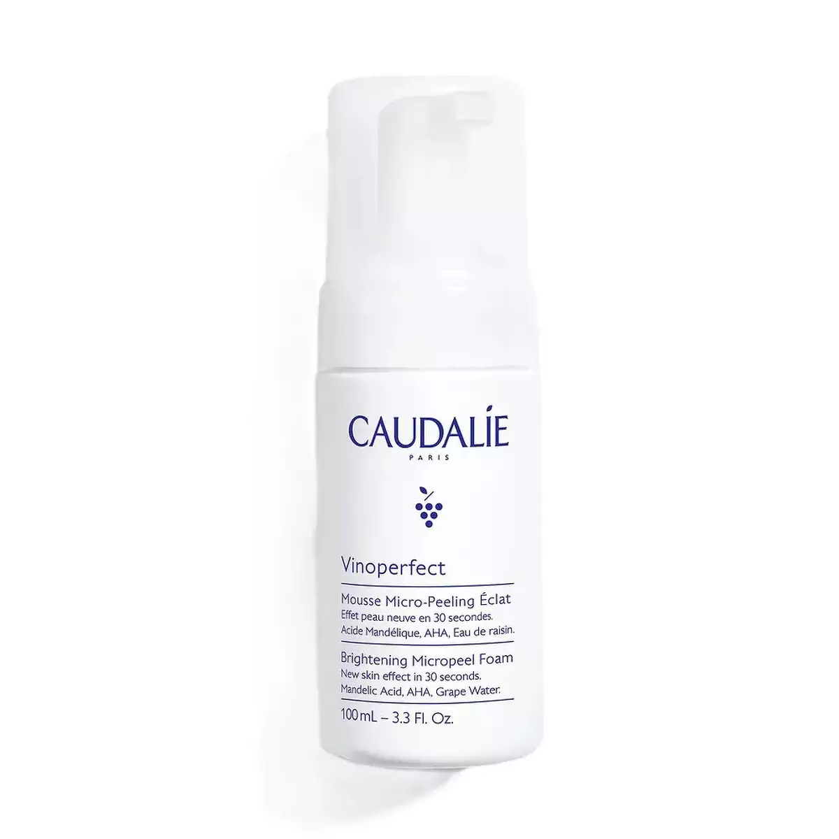 Пена с эффектом микропилинга для сияния кожи Caudalie Vinoperfect Brightening Micropeel Foam