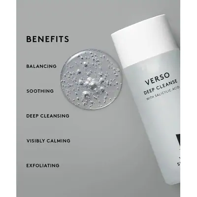 Глубоко очищающий гель от высыпаний Verso Skincare Deep Cleanse