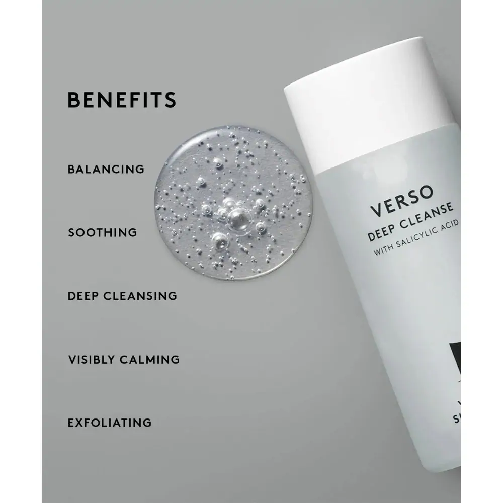 Глибоко очищувальний гель від висипань Verso Skincare Deep Cleanse