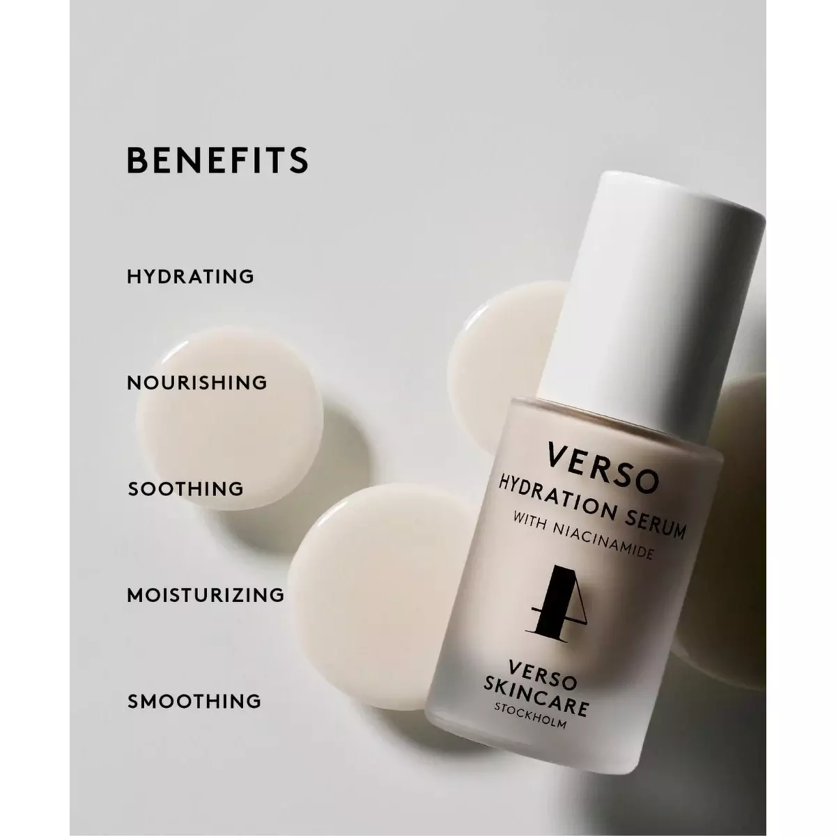 Увлажняющая защитная сыворотка для лица Verso Skincare Hydration Serum
