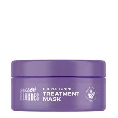 Маска від жовтизни освітленого волосся Lee Stafford Bleach Blondes Purple Toning Treatment Mask - LS5814