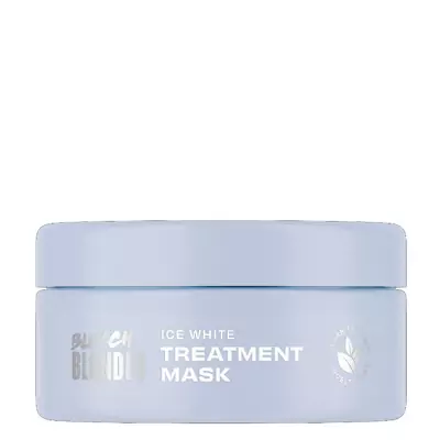 Маска для волосся з синім пігментом Lee Stafford Bleach Blondes Ice White Toning Treatment Mask - LS5593