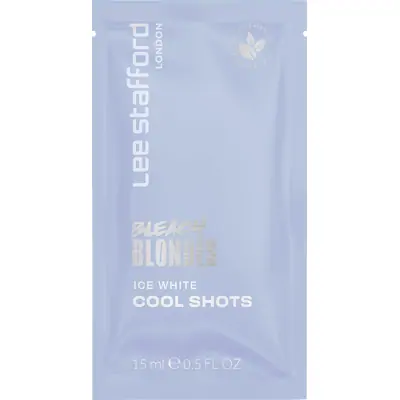 Тонирующие ампулы с синим пигментом Lee Stafford Bleach Blondes Ice White Cool Shots - LS5890
