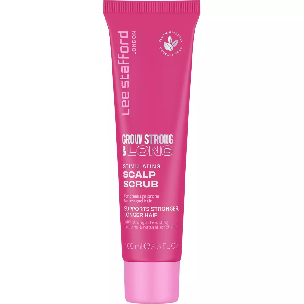 Стимулюючий скраб для шкіри голови для посилення росту волосся Lee Stafford Grow Strong and Long Stimulating Scalp Scrub - LS6484