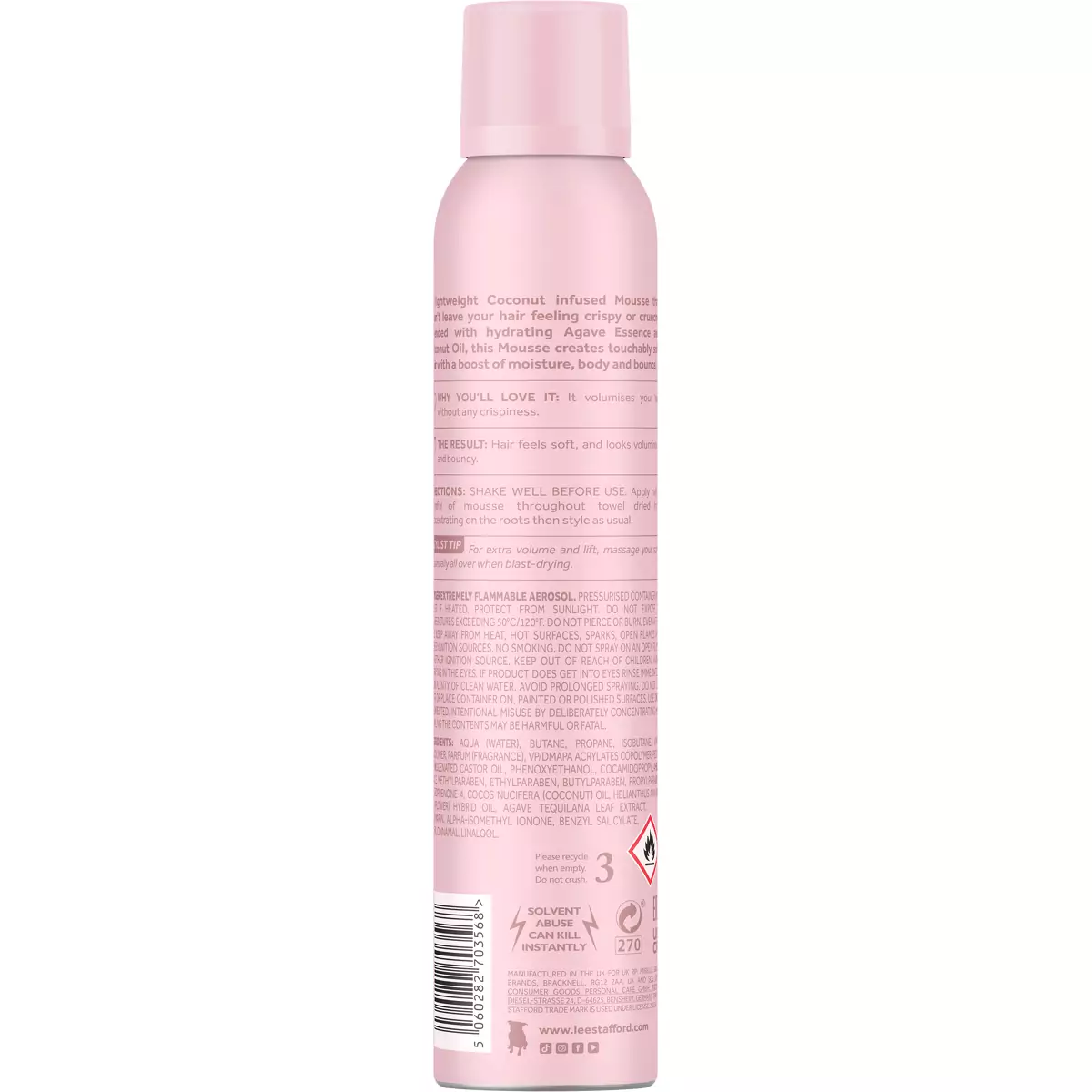 Мусс для волос Lee Stafford Coco Loco Volumising Mousse - LS3568