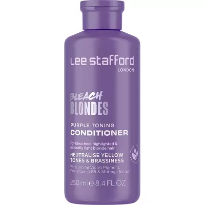 Тонуючий фіолетовий кондиціонер для освітленого волосся Lee Stafford Bleach Blondes Purple Toning Conditioner - LS5791