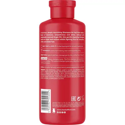 Питательный шампунь с аргановым маслом Lee Stafford Argan Oil from Morocco Nourishing Shampoo - LS4602