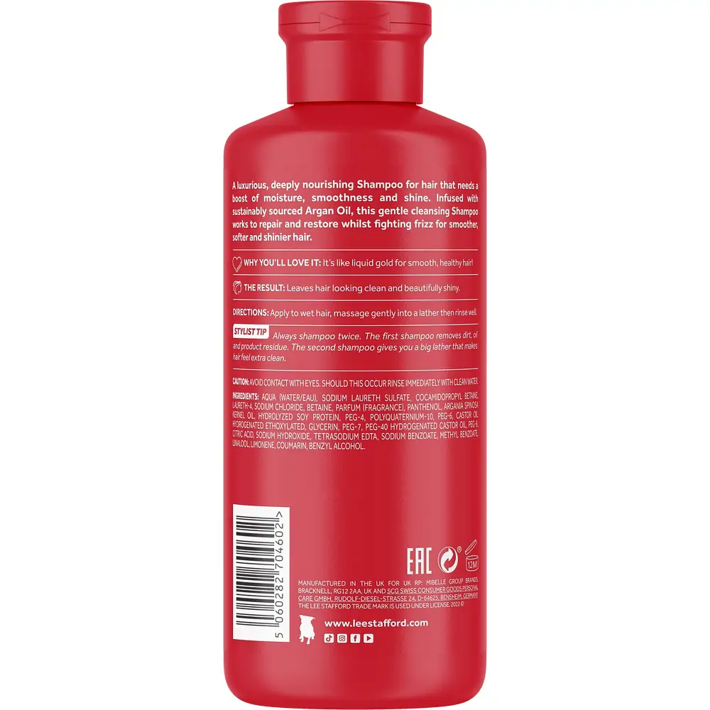 Живильний шампунь з аргановою олією Lee Stafford Argan Oil from Morocco Nourishing Shampoo - LS4602