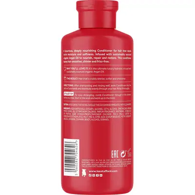 Питательный кондиционер с аргановым маслом Lee Stafford Argan Oil from Morocco Nourishing Conditioner - LS4626