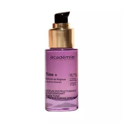 Корректирующая сыворотка для выравнивания тона Academie Time+ Even Tone Restructuring Serum