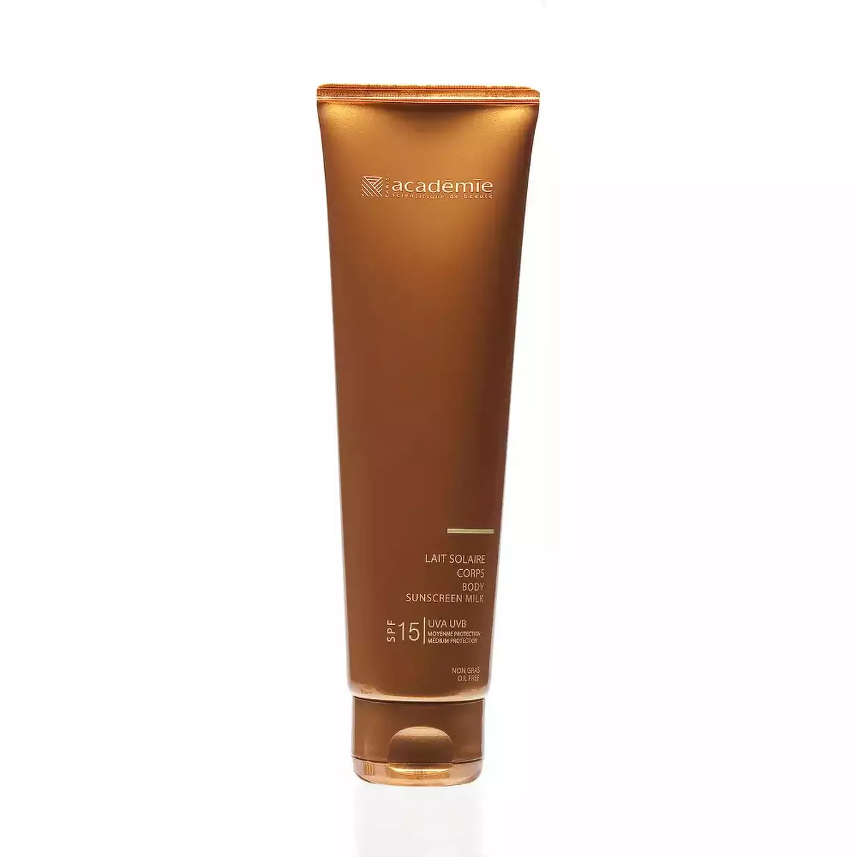 Солнцезащитное молочко для тела Academie Bronzecran Body Sunscreen Milk SPF 15