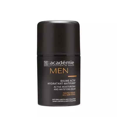 Активний зволожуючий і матуючий бальзам Academie Men Active Moisturizing and Matifying Balm