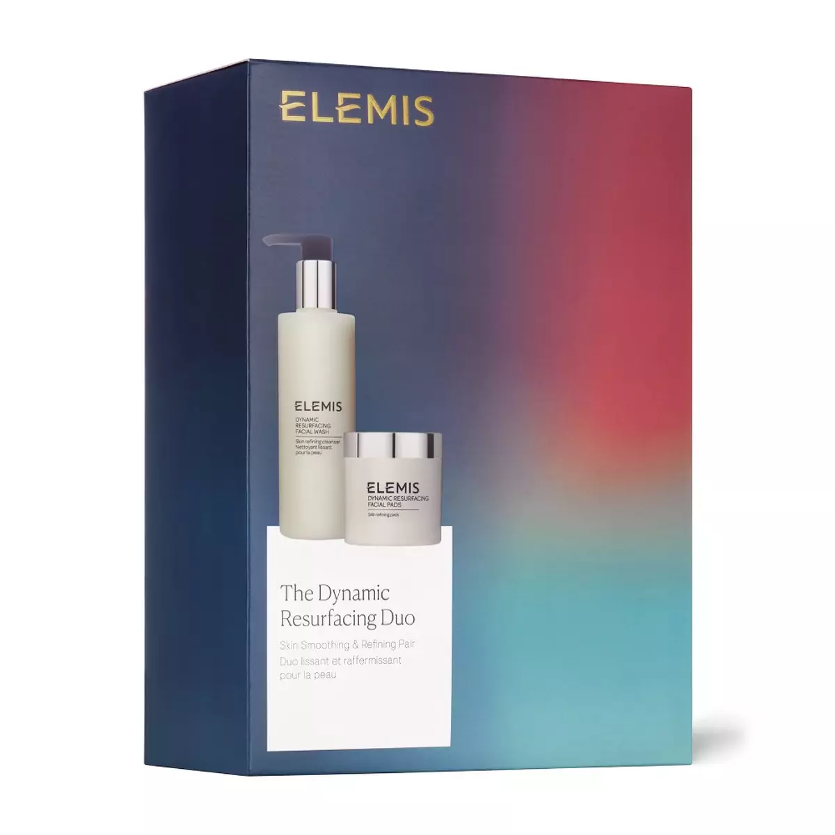 Идеальный дуэт для шлифовки и осветления кожи Elemis The Dynamic Resurfacing Duo Skin Smoothing and Refining Kit
