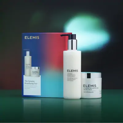 Идеальный дуэт для шлифовки и осветления кожи Elemis The Dynamic Resurfacing Duo Skin Smoothing and Refining Kit