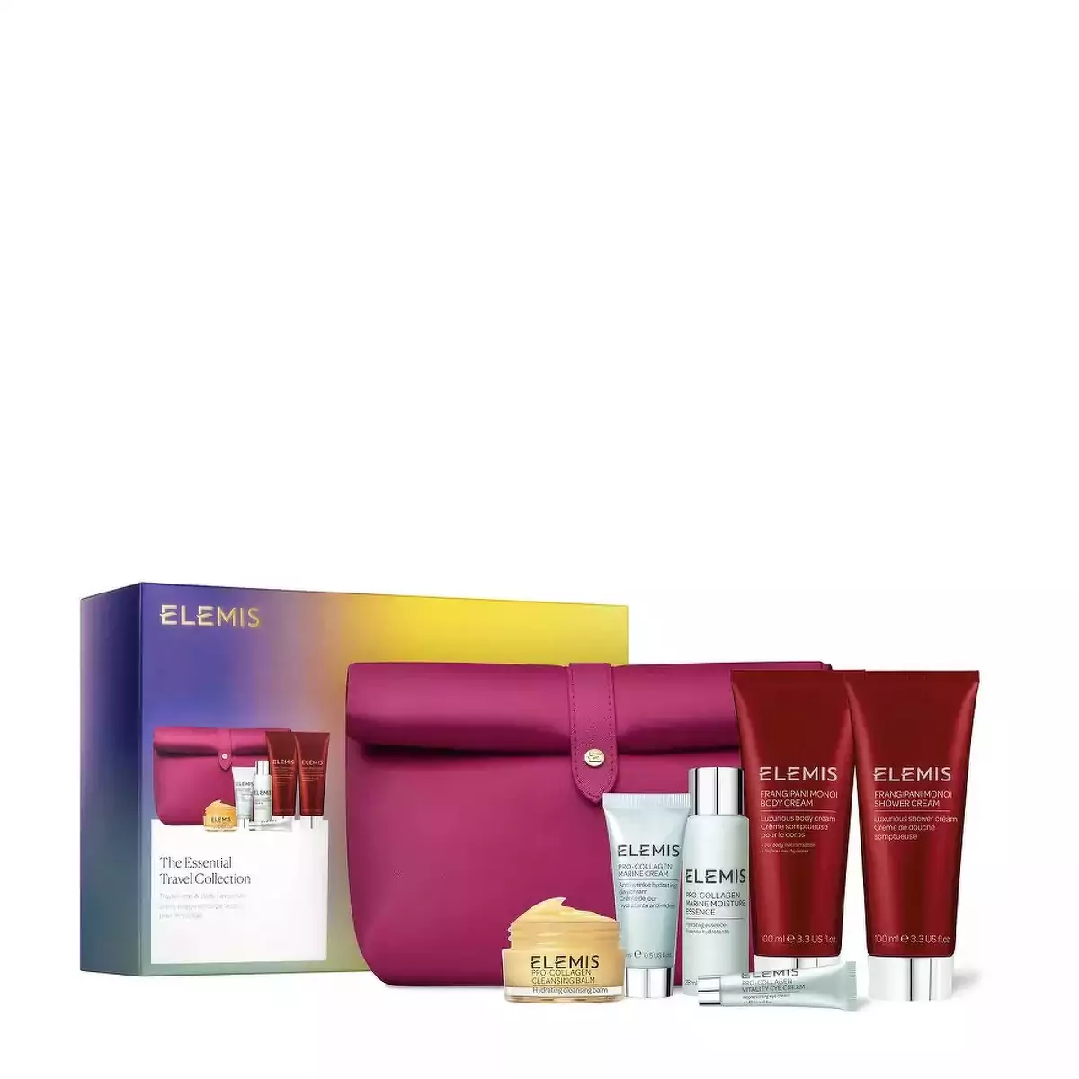Коллекция фаворитов для лица и тела в косметике люкс Elemis The Essential Travel Collection Face and Body Favourites Kit