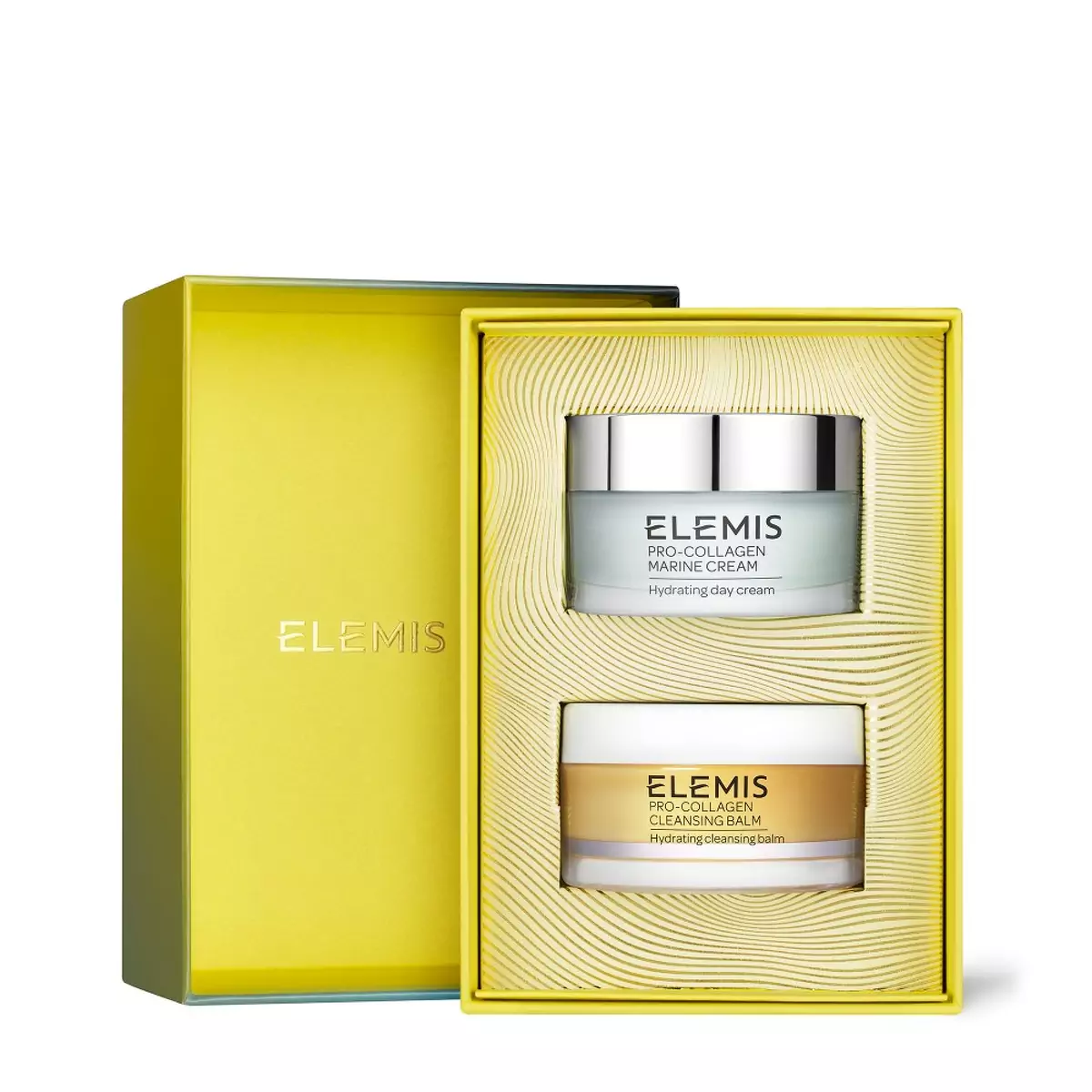 Идеальные партнеры Про-Коллаген для очищения и увлажнения лица Elemis The Pro-Collagen Perfect Partners Cleanse and Moisturise Duo Kit