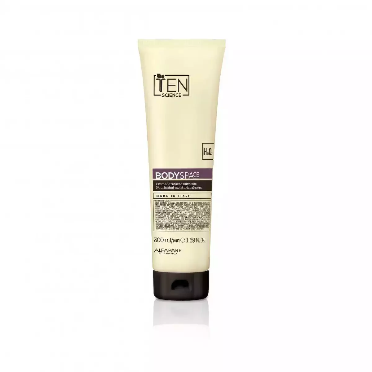 Сенсорный крем для интенсивного увлажнения тела Ten Science Body Space Cream