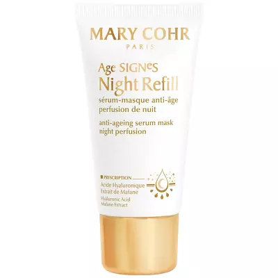 Антивікова нічна маска-сироватка Mary Cohr Age Signes Night Refill