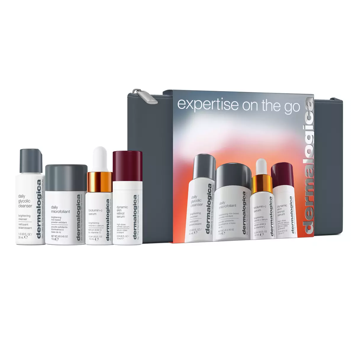 Тревел косметичка для идеального путешествия Dermalogica Expertise On The Go