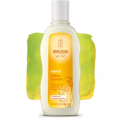 Рослинний шампунь з вівсом для сухого волосся Weleda Hafer Aufbau-Shampoo