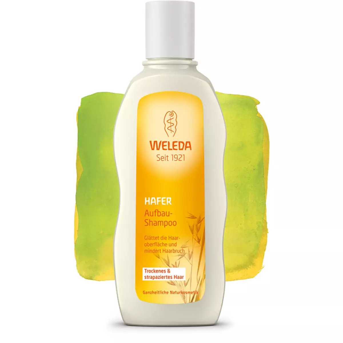 Рослинний шампунь з вівсом для сухого волосся Weleda Hafer Aufbau-Shampoo