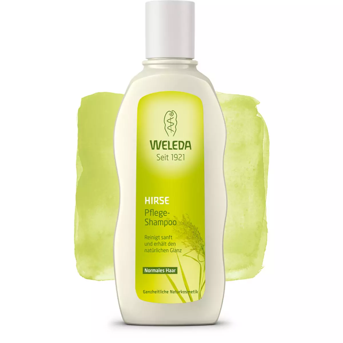 Рослинний шампунь з просом для нормального волосся Weleda Hirse Pflege-Shampoo