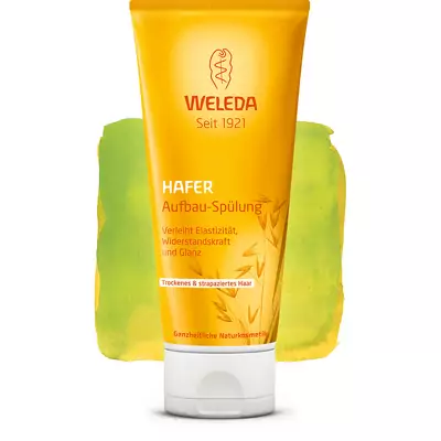 Рослинний відновлюючий кондиціонер з вівсом Weleda Hafer Aufbau-Spülung