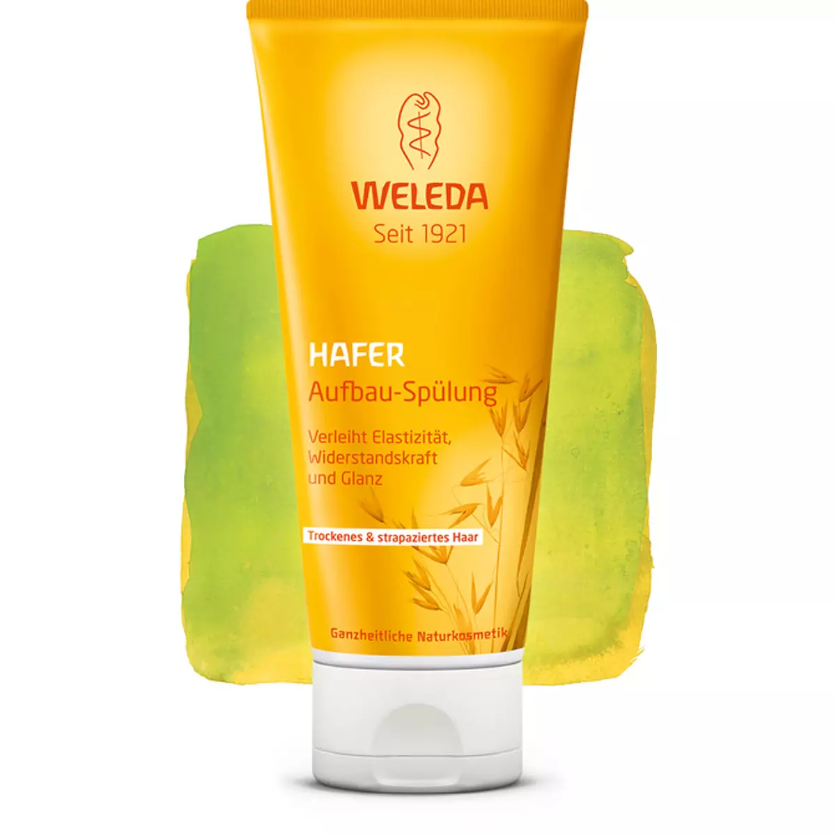 Рослинний відновлюючий кондиціонер з вівсом Weleda Hafer Aufbau-Spülung