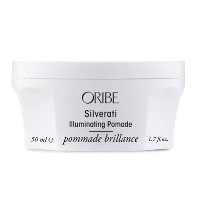 Паста для укладання сивого, сріблястого та платиново-русявого волосся Oribe Silverati Illuminating Pomade