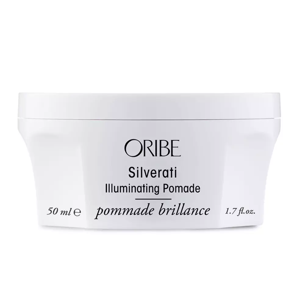 Паста для укладання сивого, сріблястого та платиново-русявого волосся Oribe Silverati Illuminating Pomade
