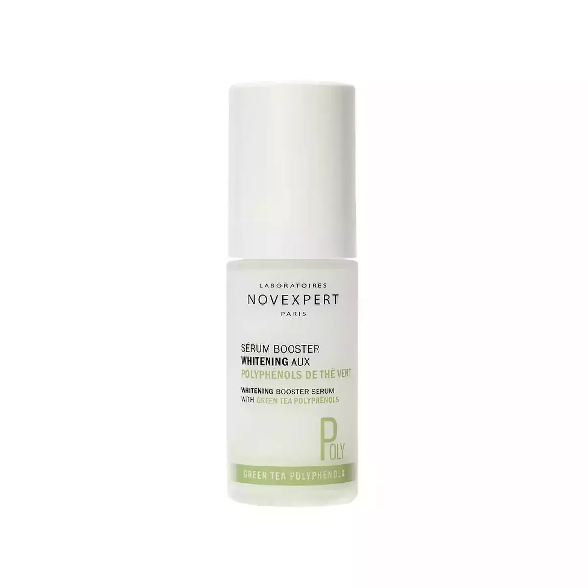 Сыворотка-бустер осветляющая с полифенолами зеленого чая Novexpert Booster serum with Green Tea Polyphenols Whitening - VL20037