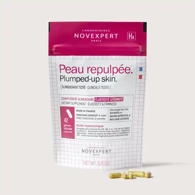 Пищевая добавка для наполненной сияющей кожи Novexpert Plumped-up Skin Food Supplement - VL23007