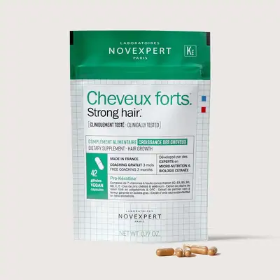 Пищевая добавка для крепких волос Novexpert Strong Hair Food Supplement - VL23005