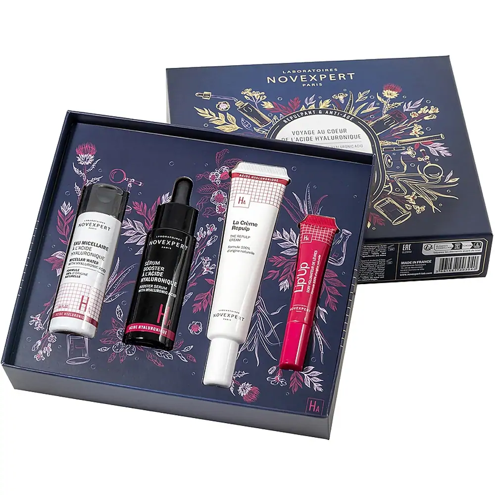 Набір для догляду за обличчям з гіалуроновою кислотою Novexpert Ultra-Concentrated Cares Box - GL23002