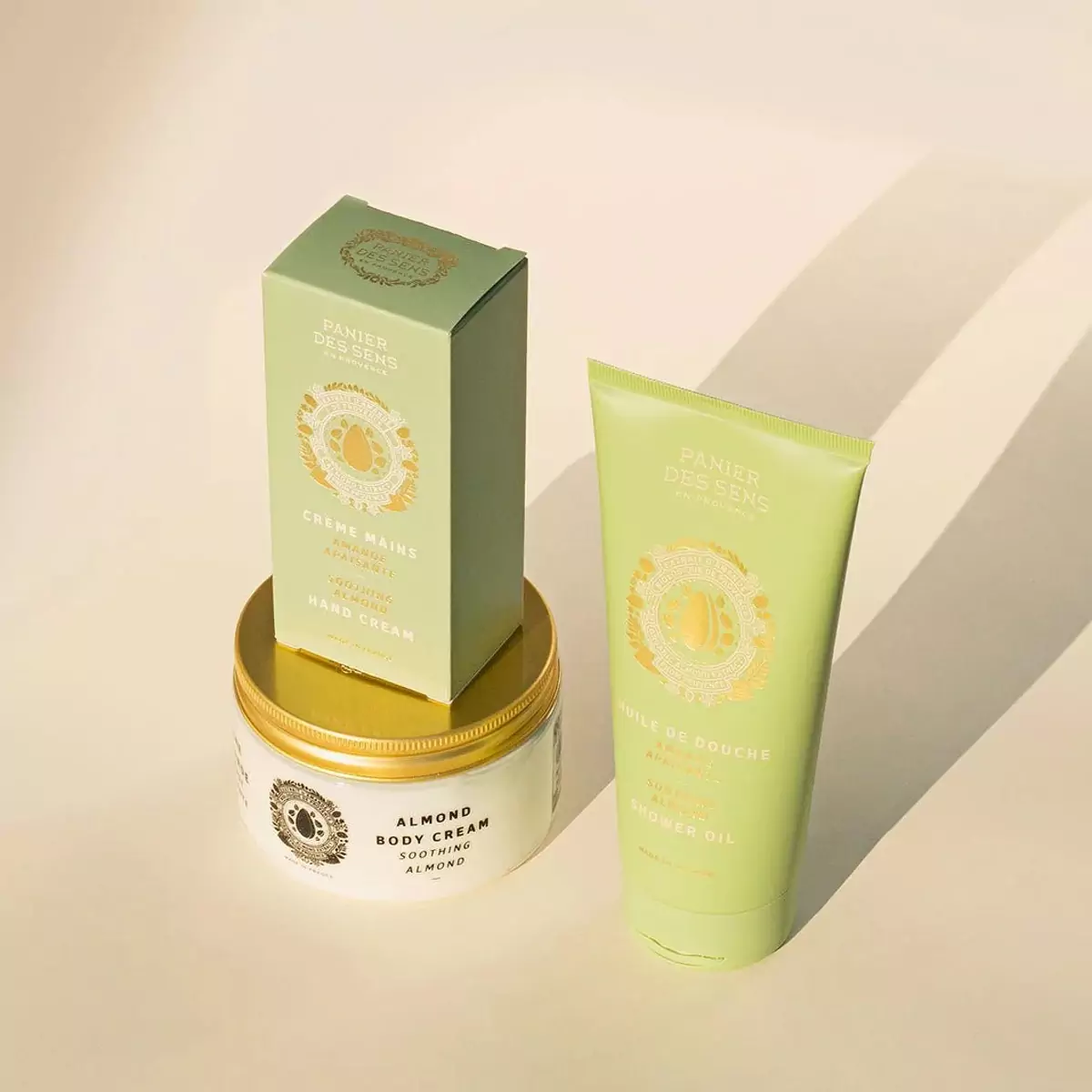 Насыщенный крем для тела Миндаль Panier des Sens Intemporels Almond Body Cream Ultra Moisturizing - INT15024
